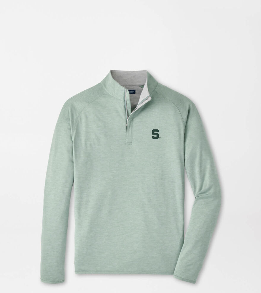 Michigan State Stealth Performance Quarter-Zip image number 1