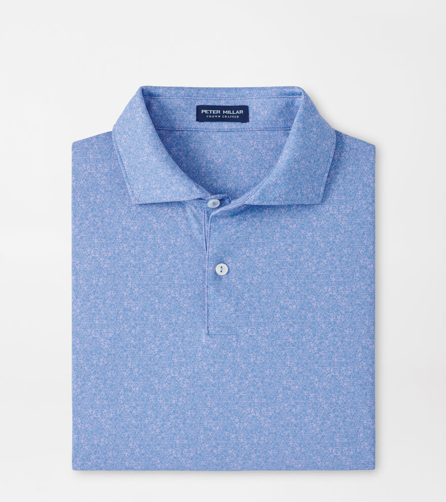 Watch Movements Performance Jersey Polo | Men's Polo Shirts | Peter Millar
