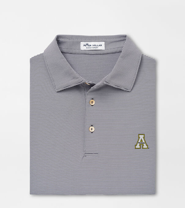 Appalachian State Jubilee Stripe Performance Polo