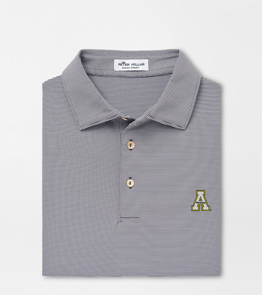 Appalachian State Jubilee Stripe Performance Polo image number 1
