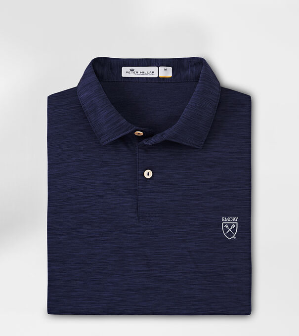 Emory Featherweight Melange Polo