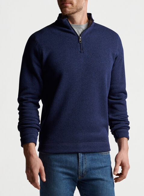 Crown Sweater Fleece Quarter Zip | Men's Pullovers & T-Shirts | Peter ...