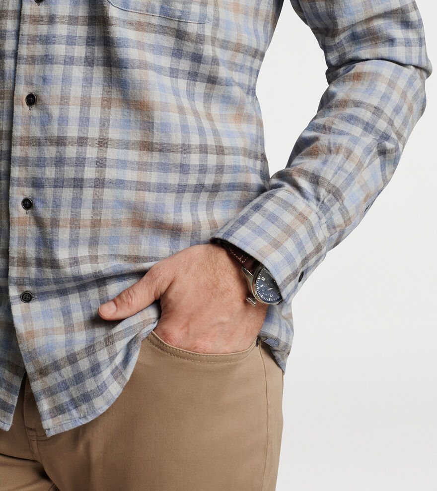 Hill Point Cotton Sport Shirt image number 4