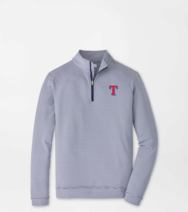 Texas Rangers Perth Sugar Stripe Performance Quarter-Zip