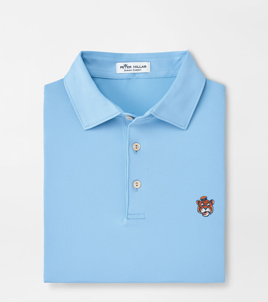 Auburn Vault Solid Performance Jersey Polo (Sean Self Collar) image number 1