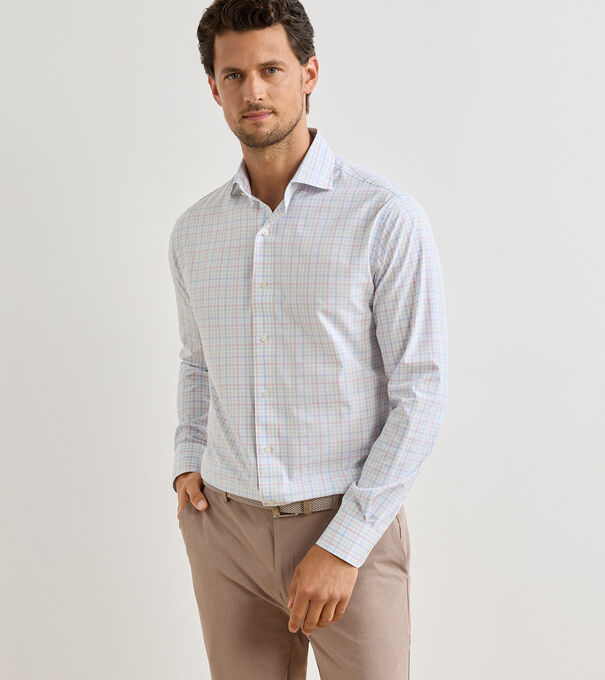 Basin Performance Poplin Sport Shirt - Alternate Image 1