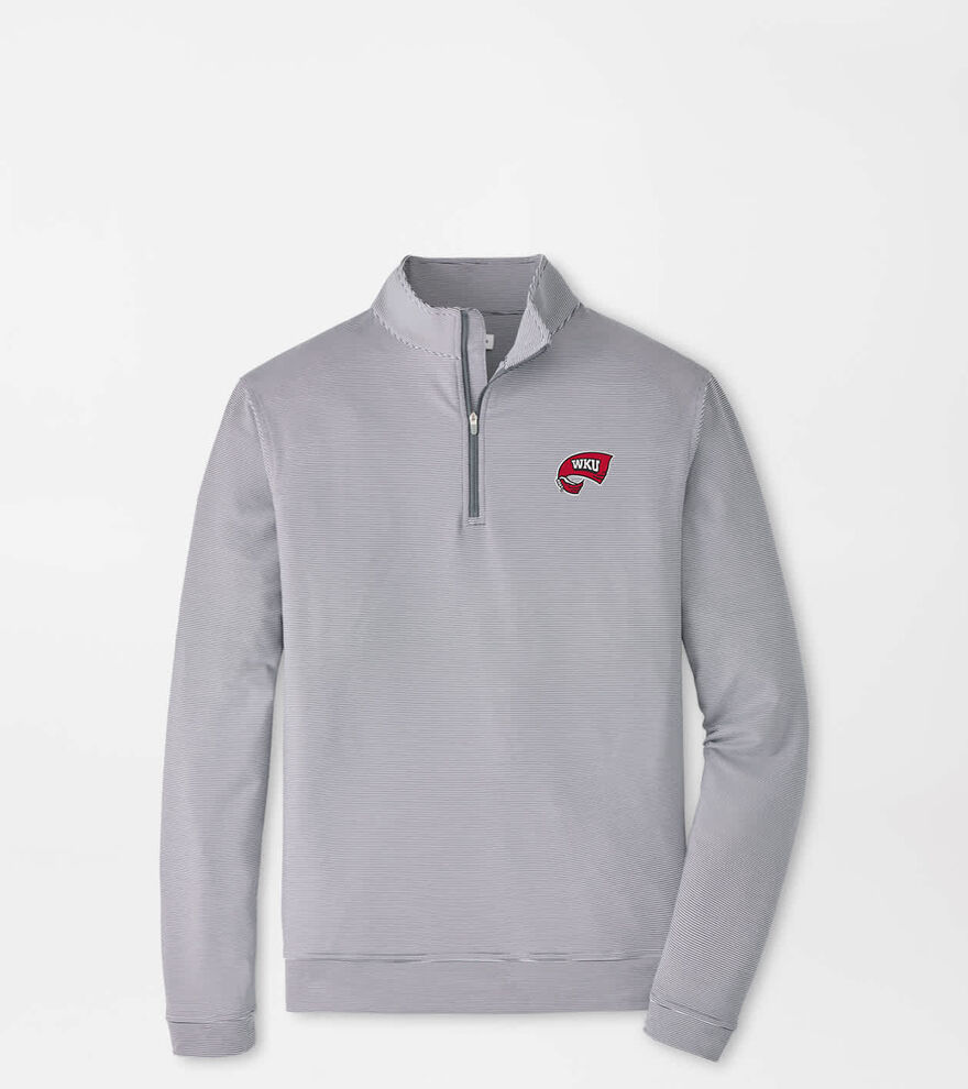 Western Kentucky Perth Sugar Stripe Performance Quarter-Zip