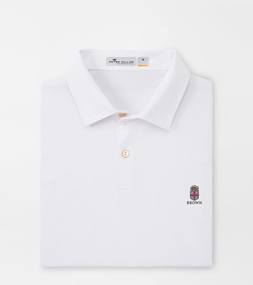 Brown University Featherweight Melange Polo image number 1