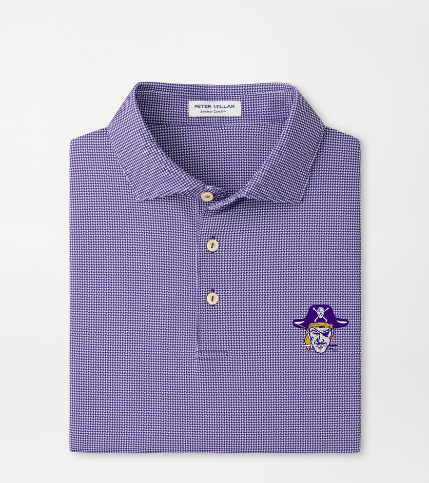 East Carolina University Vault Border Performance Jersey Polo image number 1