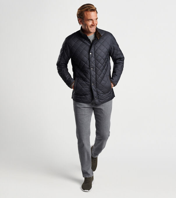 Suffolk Quilted Travel Coat