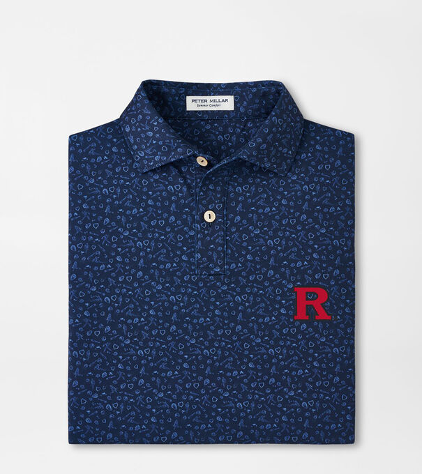 Rutgers Batter Up Youth Performance Jersey Polo