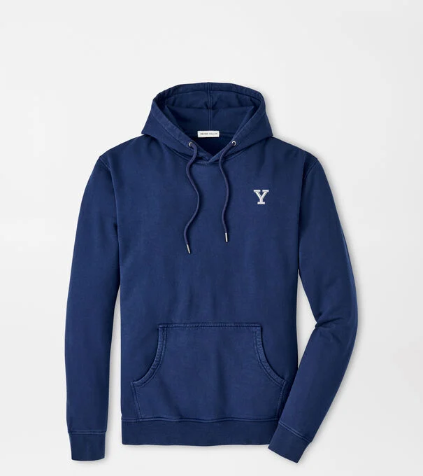 Yale "Y" Lava Wash Garment Dyed Hoodie