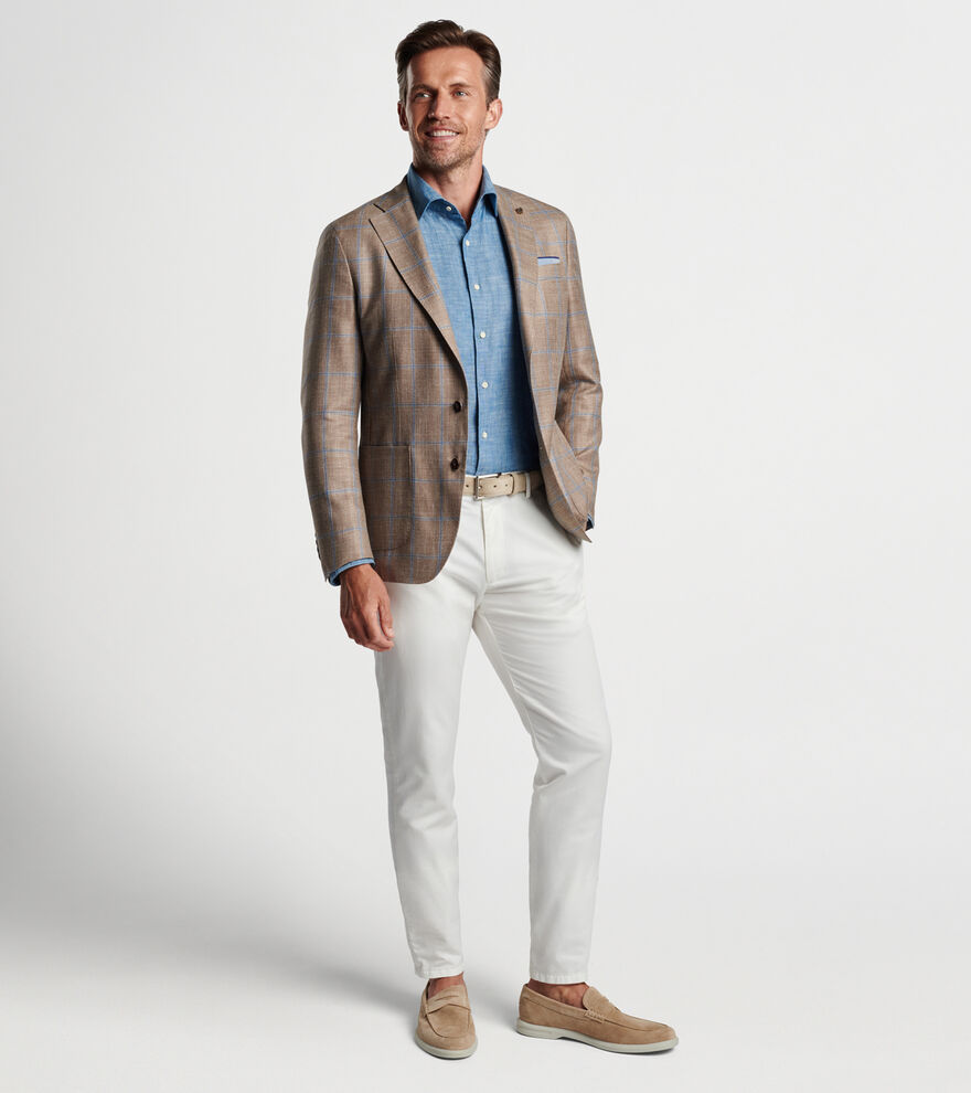 Mason Windowpane Soft Jacket | Men's Sport Coats & Suits | Peter Millar