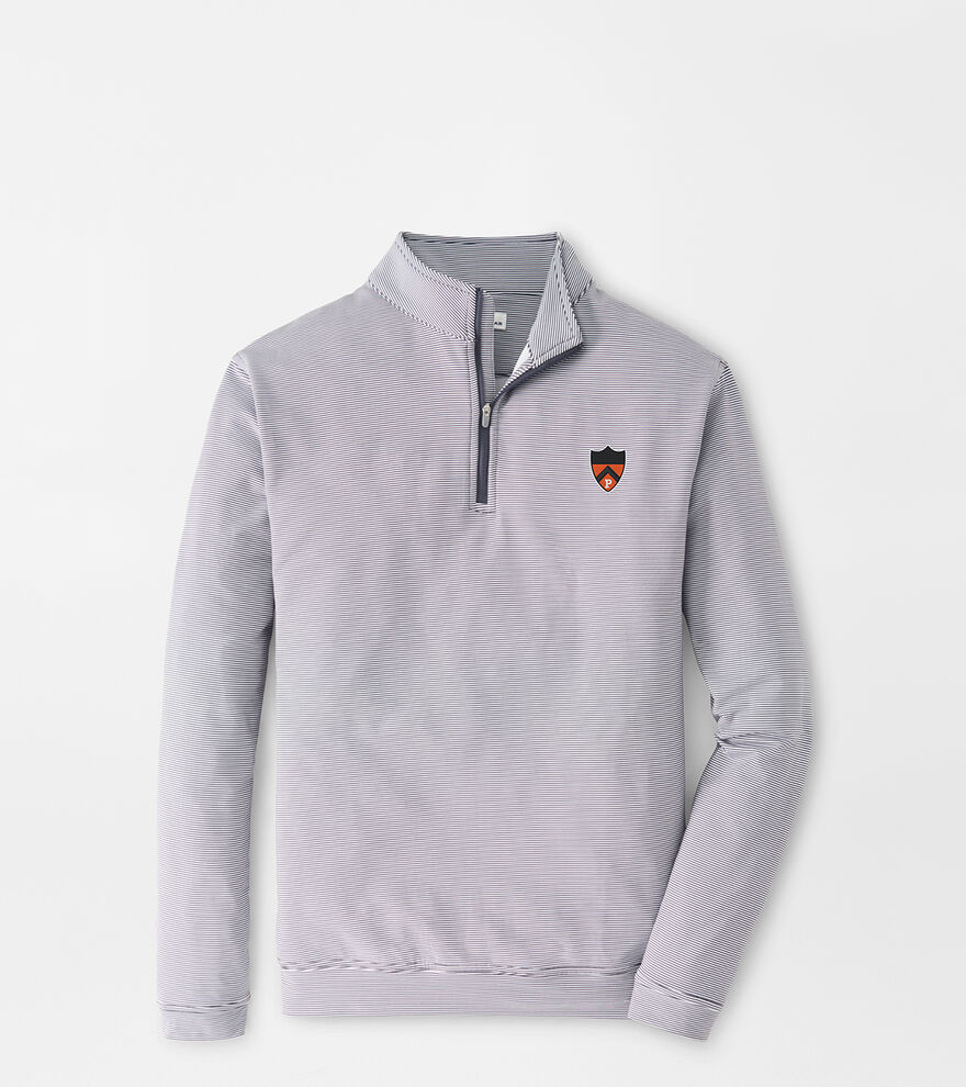 Princeton Shield Perth Sugar Stripe Performance Quarter-Zip image number 1