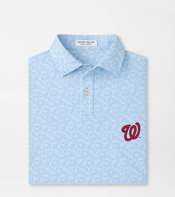 Washington Nationals Bases Loaded Youth Performance Jersey Polo