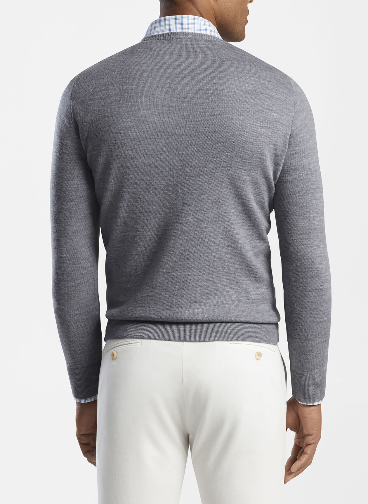 Wool Interlock Crewneck | Peter Millar