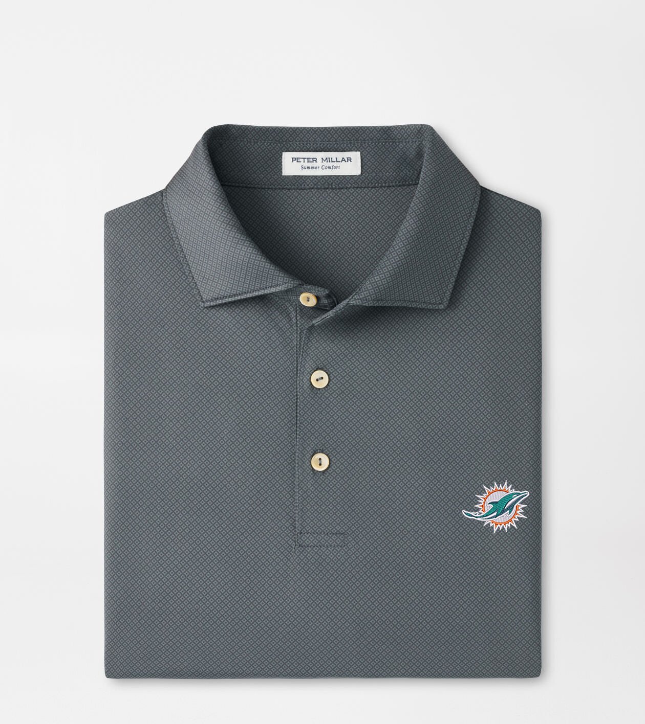 Miami Dolphins Hugo Performance Jersey Polo | Men's NFL Apparel