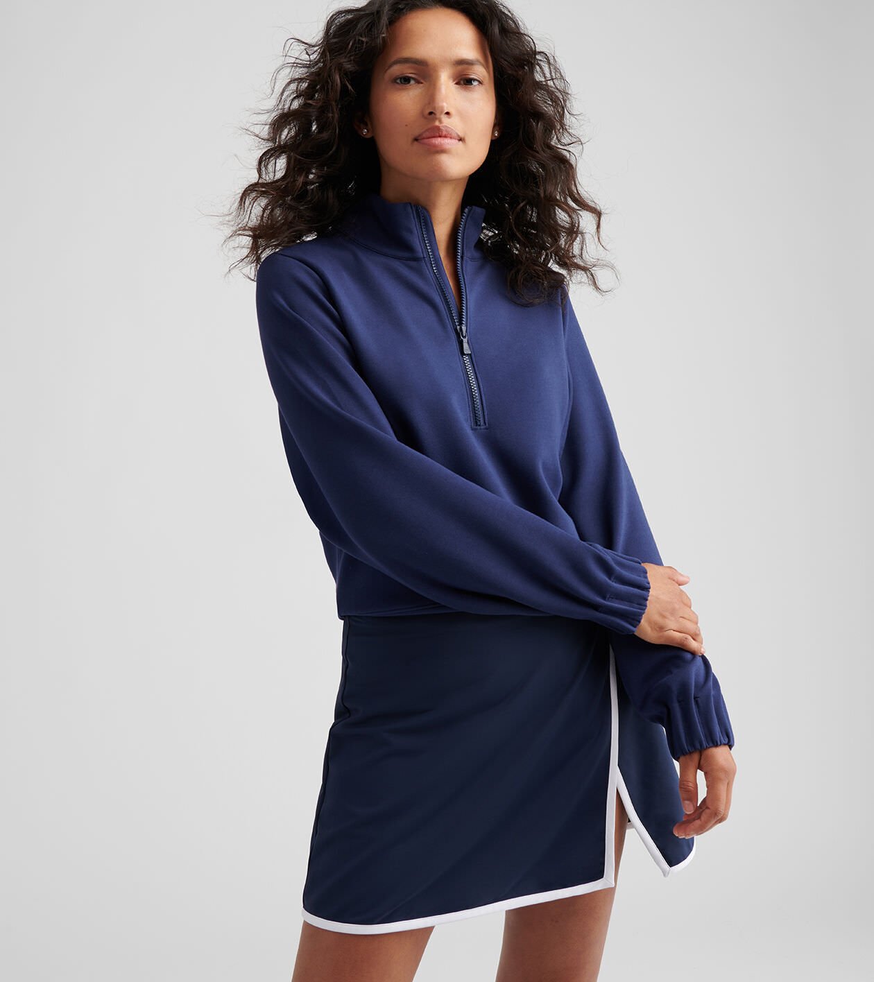 Flora Knit Half-Zip Pullover | Women's Tops | Peter Millar