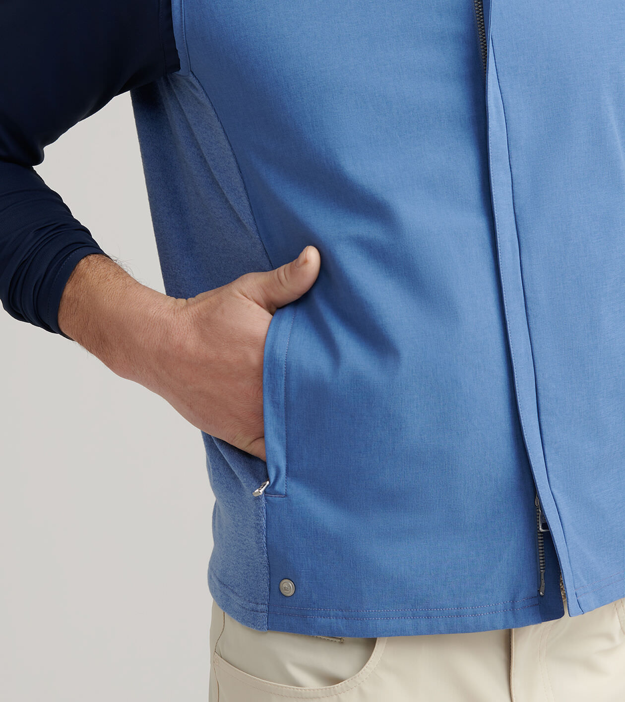 Solstice Performance Hybrid Full-Zip Vest | Men's Vests