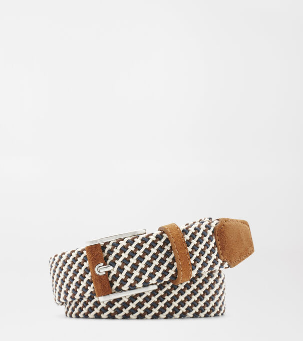 Crafted Multi-Color Woven Cotton Belt