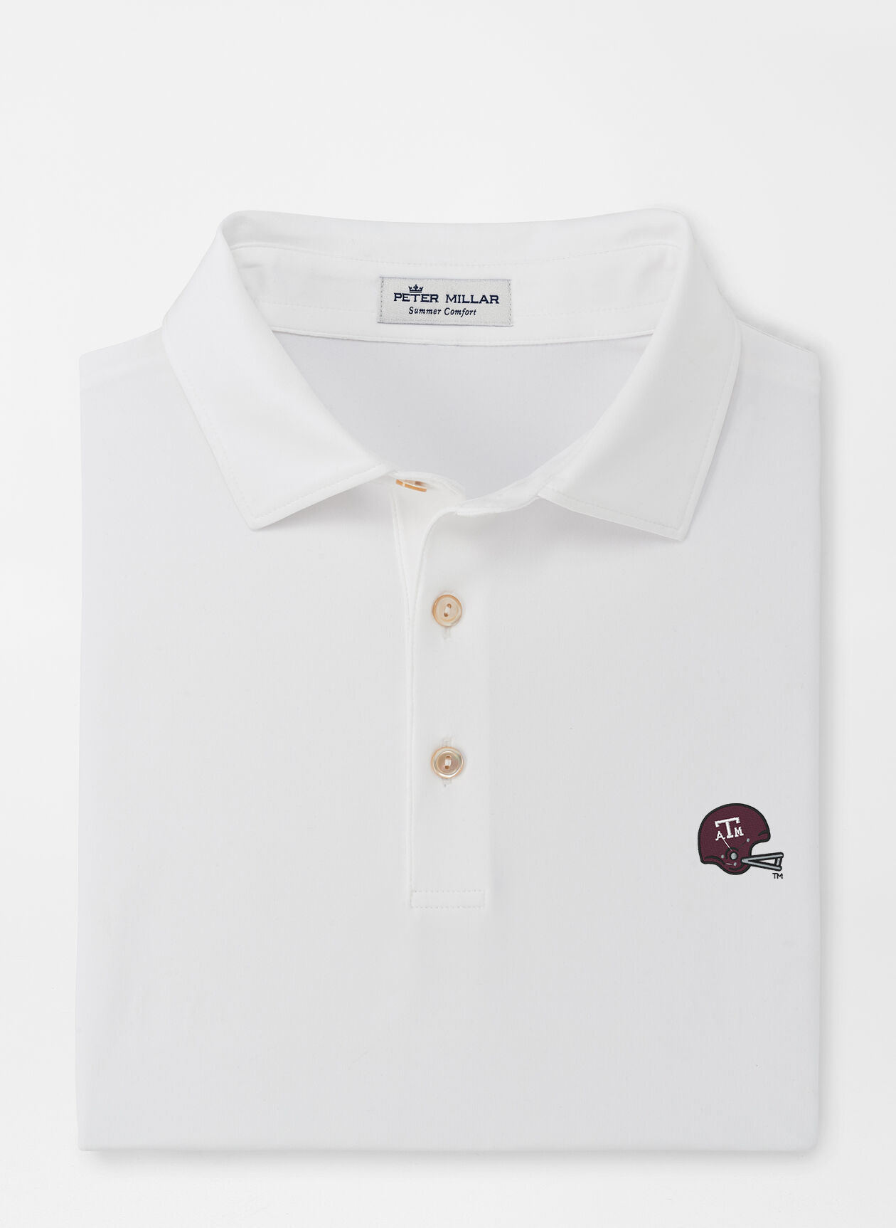 Texas A M Vault Performance Polo Peter Millar
