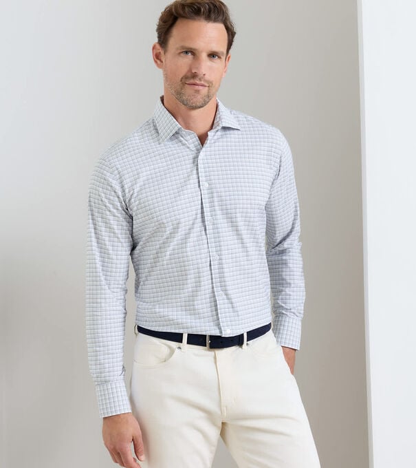 Robertson Performance Twill Sport Shirt - Alternate Image 1