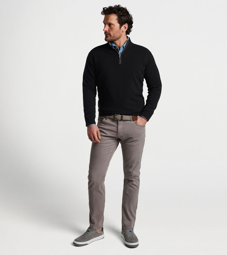 Artisan Crafted Cashmere Flex Quarter-Zip image number 2
