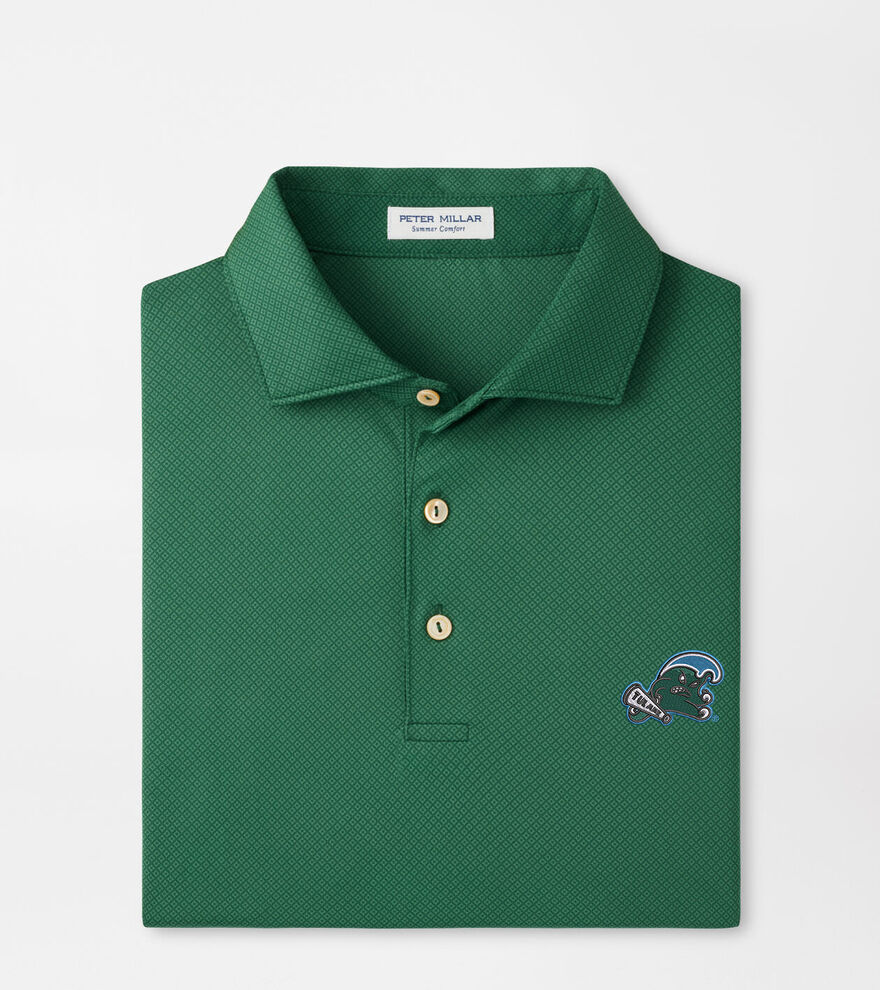 Tulane Green Wave Hugo Performance Jersey Polo image number 1