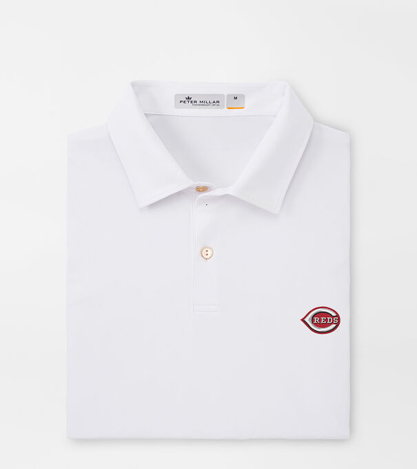 Cincinnati Reds Featherweight Melange Polo