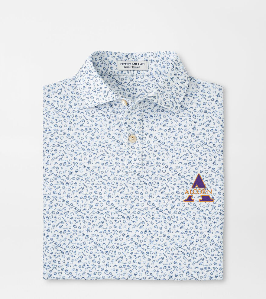 Alcorn State Batter Up Youth Performance Jersey Polo image number 1