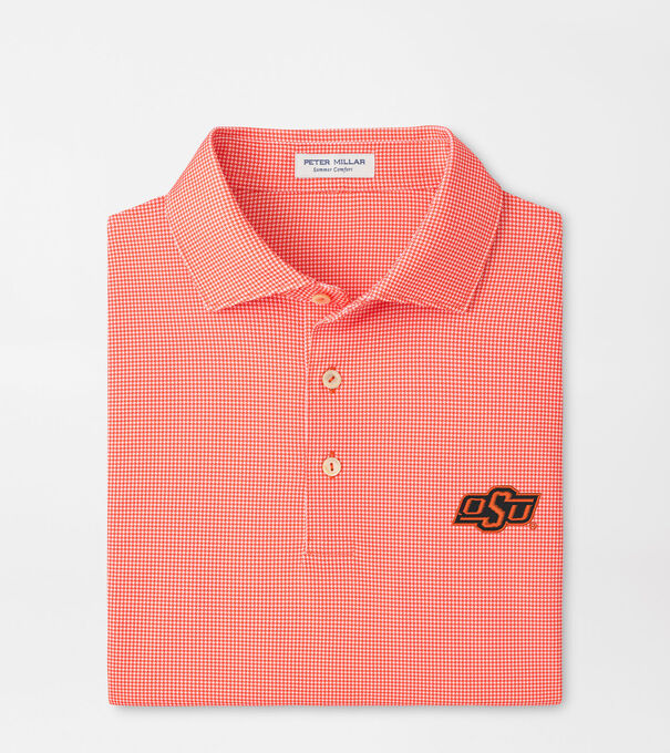 Oklahoma State Border Performance Jersey Polo