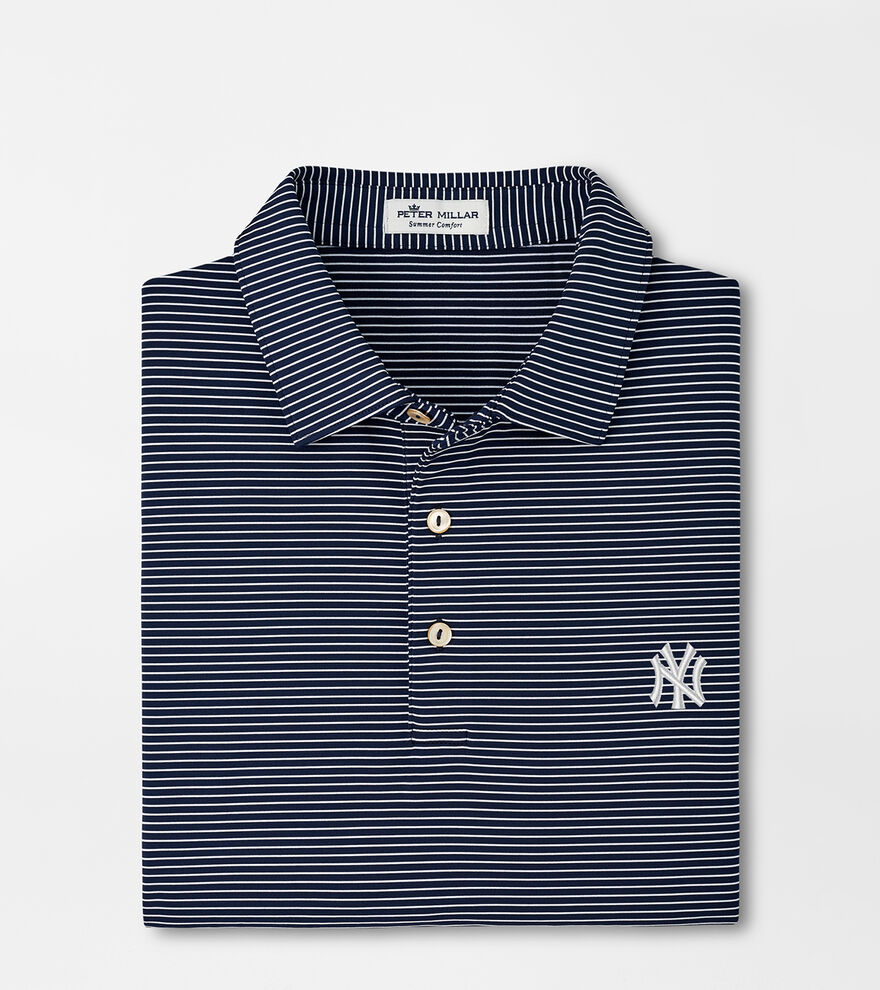 New York Yankees Marlin Performance Jersey Polo image number 1