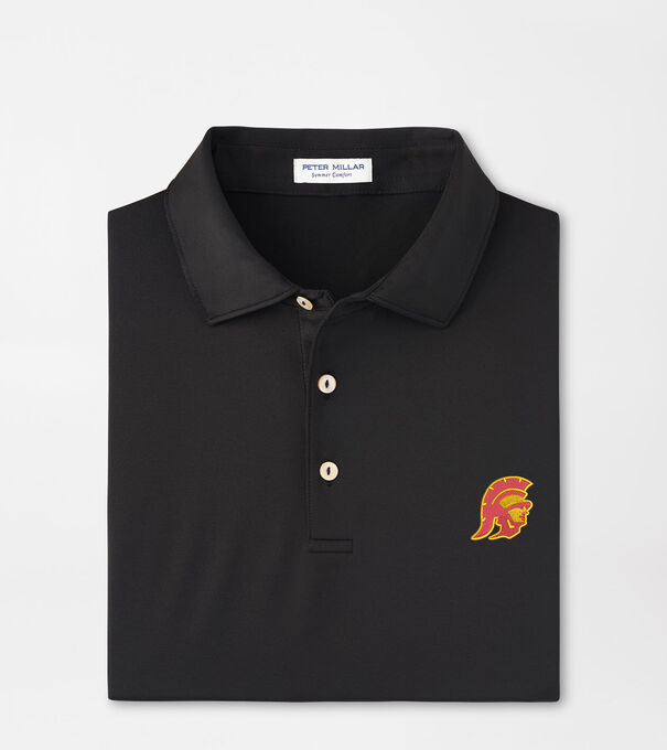 USC Trojan Solid Performance Jersey Polo