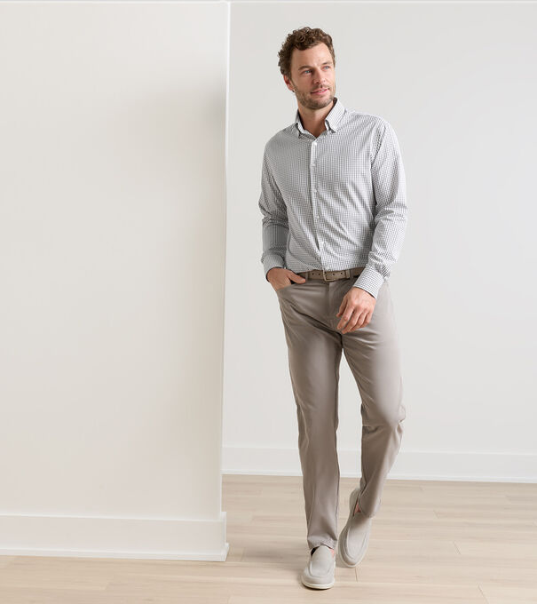 Signature Sateen Five-Pocket Pant