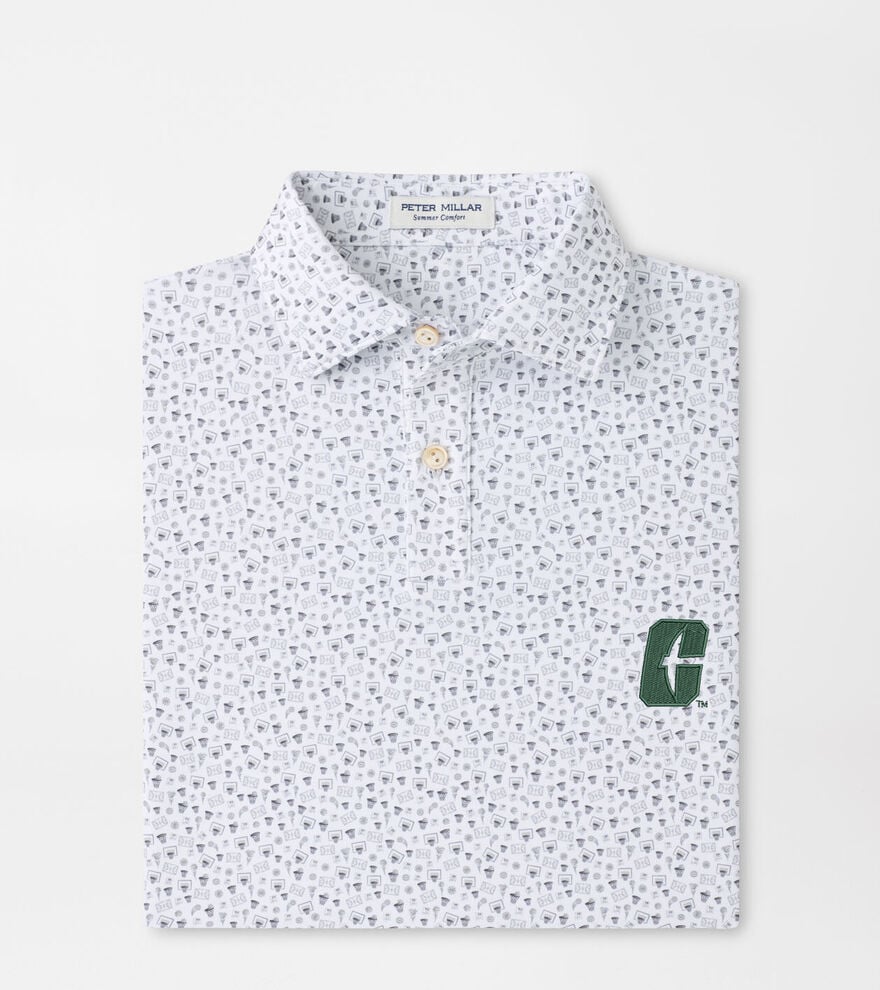 UNC Charlotte Buzzer Beater Youth Performance Jersey Polo image number 1