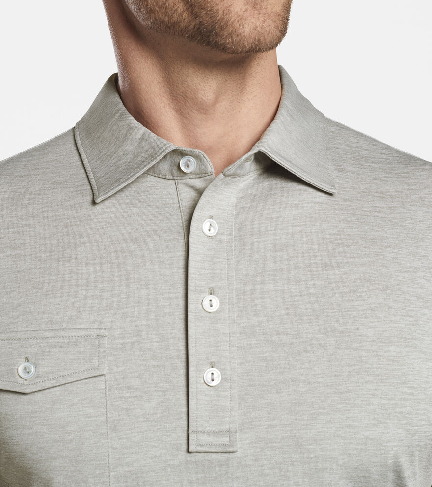 Solid Performance Polo (Kelly Hard Collar) image number 5