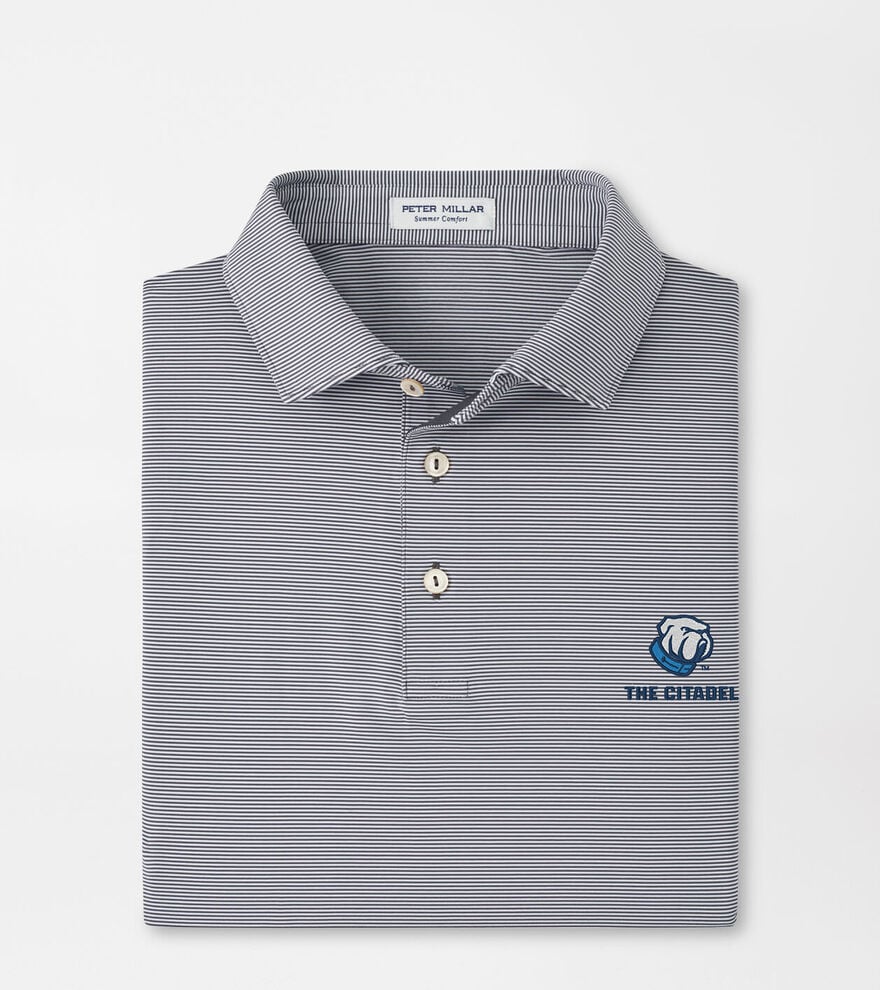 The Citadel Jubilee Stripe Performance Polo image number 1