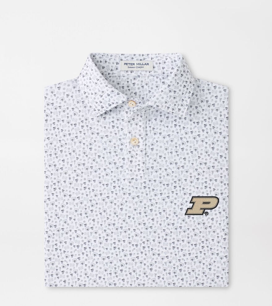 Purdue Buzzer Beater Youth Performance Jersey Polo image number 1