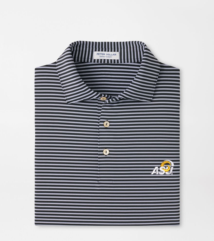 Angelo State University Tiebreaker Performance Jersey Stripe Polo image number 1