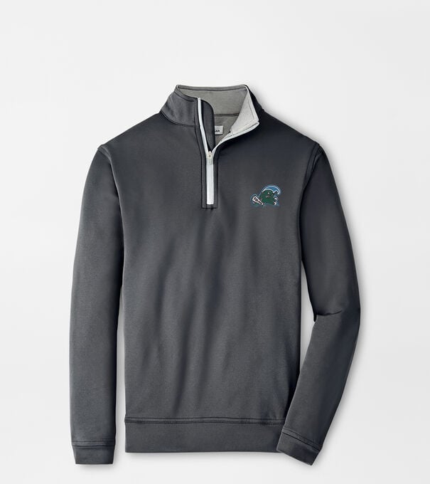 Tulane Green Wave Youth Perth Performance Quarter-Zip