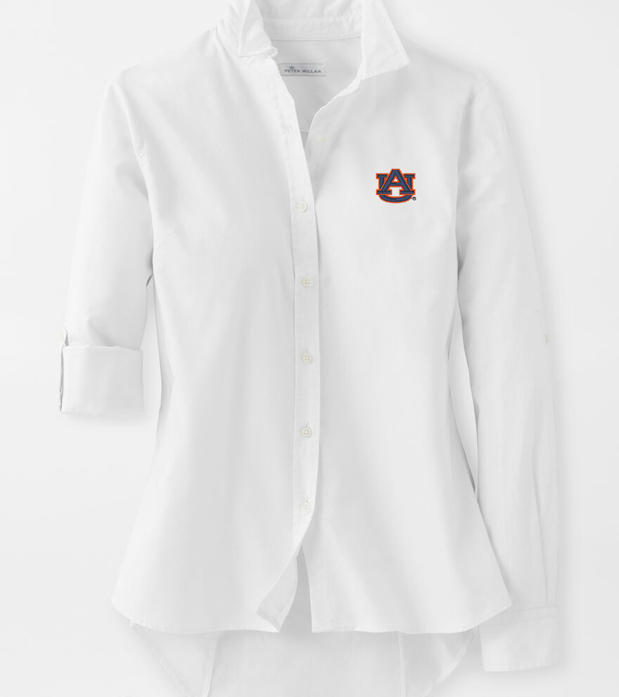 Women's Auburn Stretch Woven Button-Up image number 1