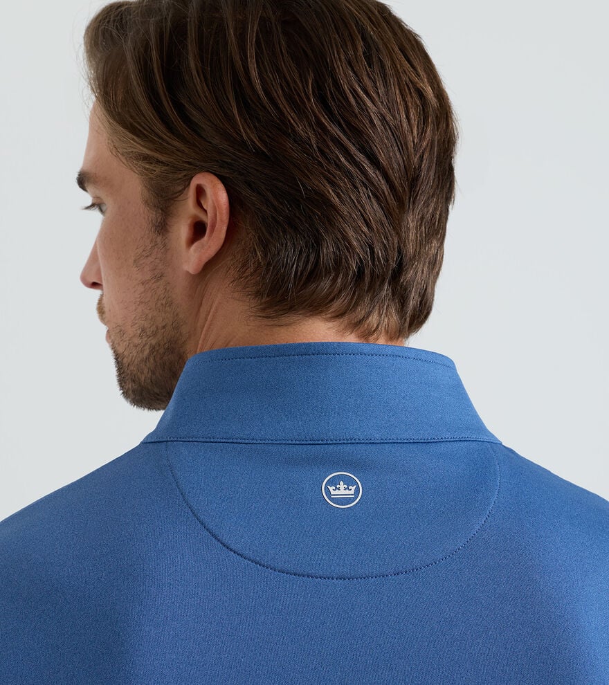 Galway M&eacute;lange Performance Quarter-Zip Vest image number 4