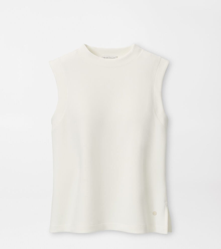 Flora Knit Mock Neck Tank image number 1