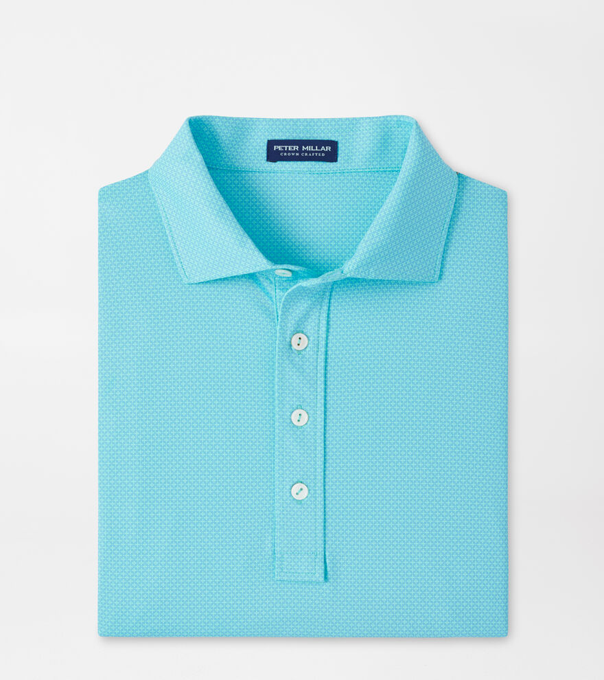 Regent Geo Performance Jersey Polo image number 1