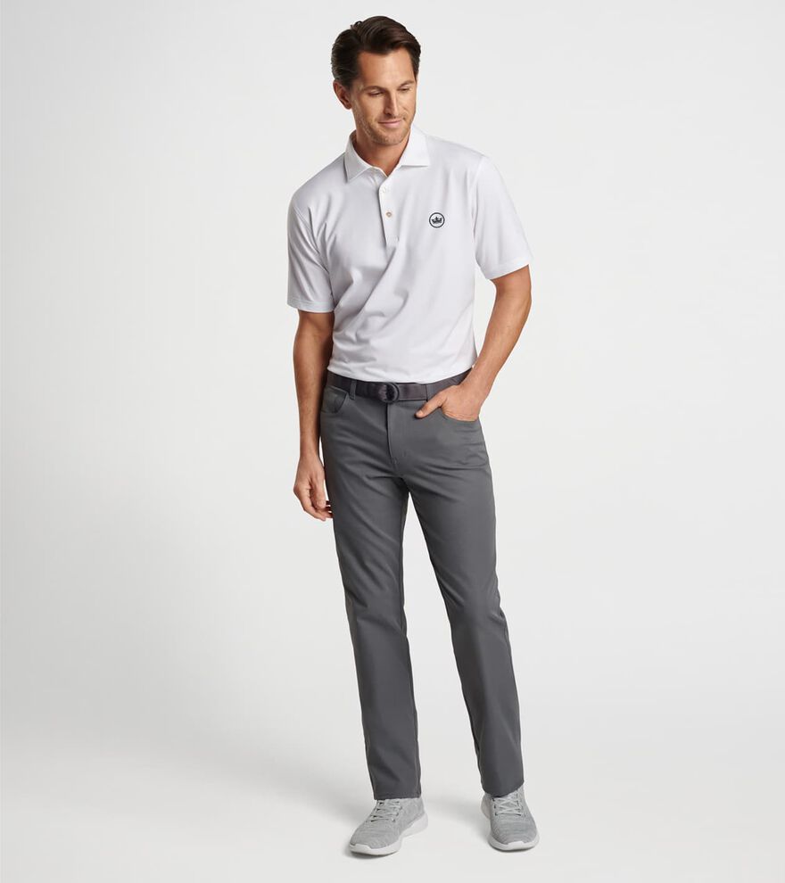 Crown Seal Solid Performance Jersey Polo image number 2