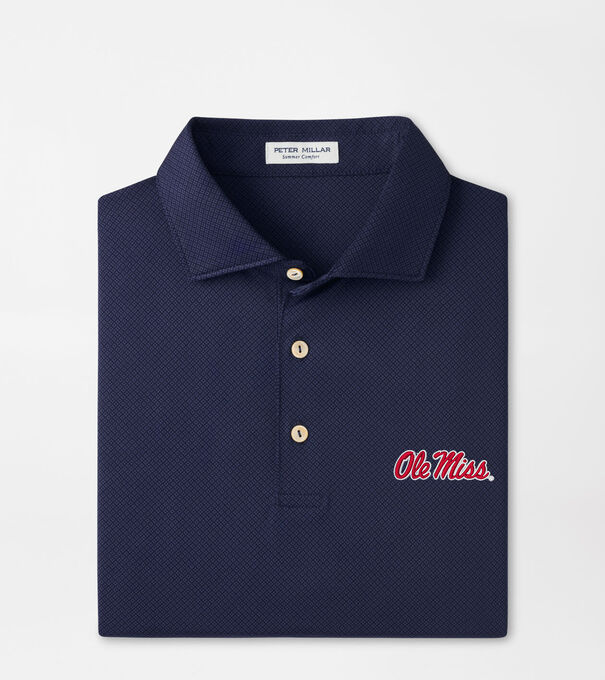 Ole Miss Hugo Performance Jersey Polo