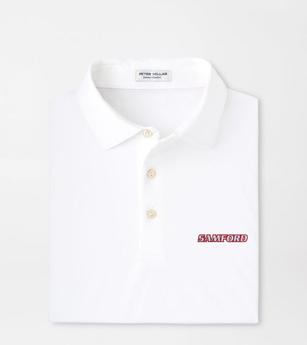 Samford Solid Performance Jersey Polo