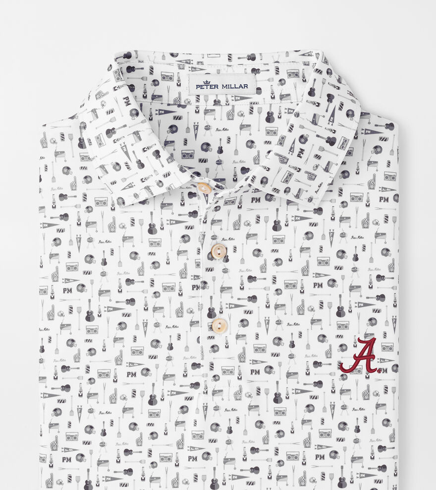 Alabama Landmark Tailgate Performance Polo image number 1