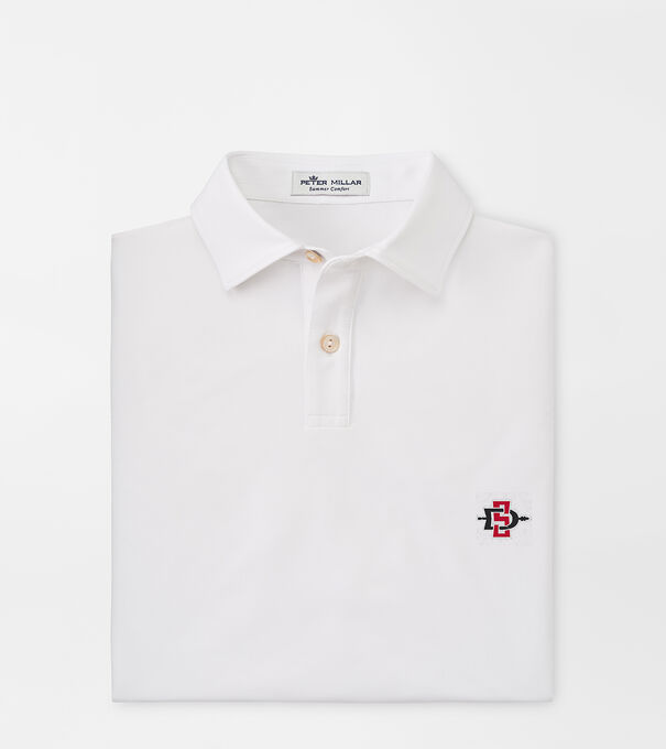 San Diego State Youth Solid Performance Jersey Polo