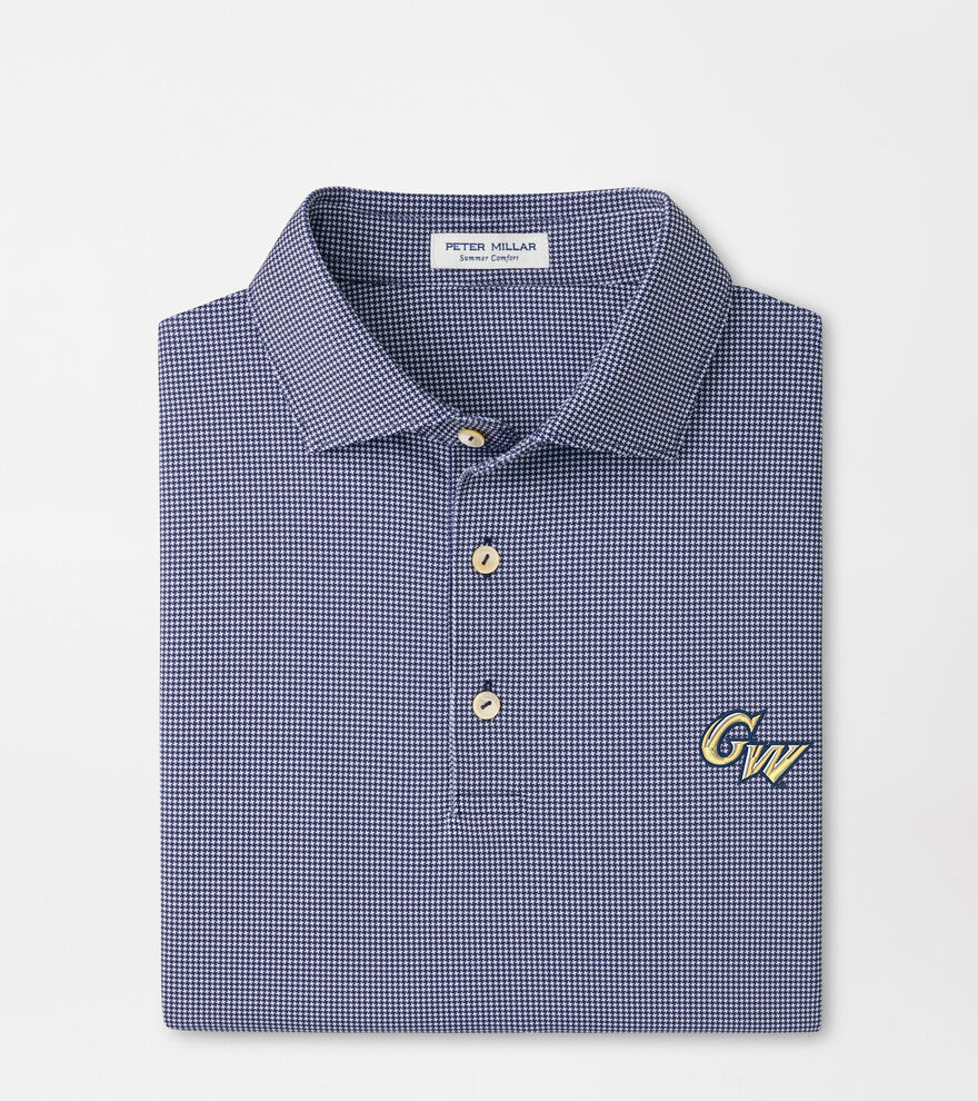 George Washington University Border Performance Jersey Polo image number 1